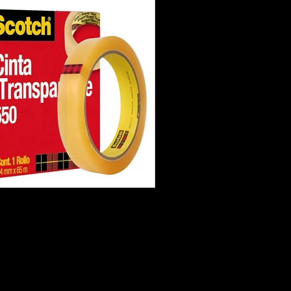 CINTA ADH. 24X66M. TRANSP. SCOTCH 550 3M E12 C36